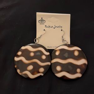 African Inspired Dangle Pierced Earrings